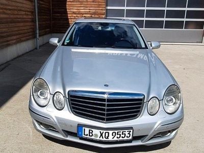 Brugt Mercedes E220 Avantgarde 170 HK (125 kW) 2006 Sølv Sedan