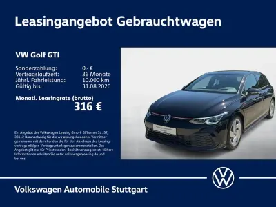 Gebraucht VW Golf VIII GTI 245 PS (180 kW) 2023 Schwarz Limousine