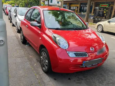 Gebraucht Nissan Micra I-Way 80 PS (58 kW) 2009 Rot Limousine