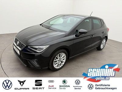 Gebraucht Seat Ibiza FR 110 PS (80 kW) 2023 Midnight schwarz metallic Kleinwagen
