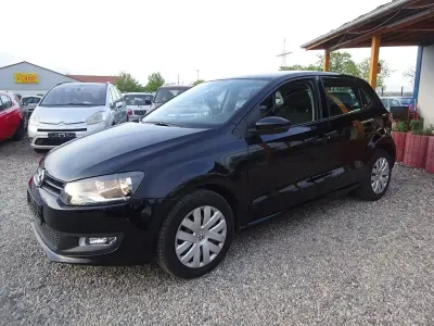 Gebraucht VW Polo Comfortline 86 PS (63 kW) 2009 Schwarz Kleinwagen
