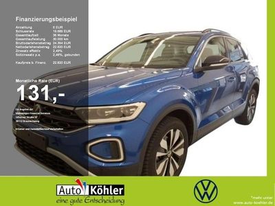 Gebraucht VW T-Roc Goal 116 PS (85 kW) 2024 Ravennablau SUV