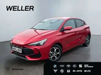 Begagnad MG MG3 Luxury 194 HK (142 kW) 2025 Röd Halvkombi