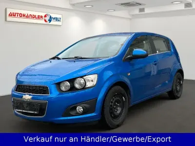 Usata Chevrolet Aveo LTZ 116 CV (85 kW) 2011 Blu Utilitaria