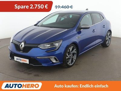 Gebraucht Renault Mégane IV GT 205 PS (150 kW) 2017 Blau Limousine