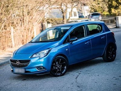 Brugt Opel Corsa Color Edition 100 HK (73 kW) 2018 Blå Hatchback