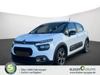 Gebraucht Citroën C3 82 PS (60 kW) 2023 Lack weiss banquise/deckende lackierung Kleinwagen