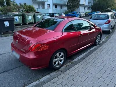 Gebraucht Peugeot 307 CC 136 PS (100 kW) 2006 Rot Cabrio
