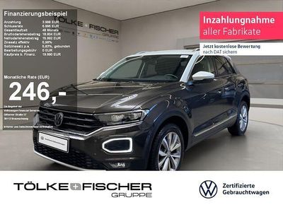 Second-hand VW T-Roc Style 150 CP (110 kW) 2018 Maro SUV