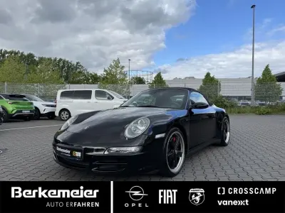 Begagnad Porsche 911 Carrera 4S Cabriolet 355 HK (261 kW) 2008 Svart Cab