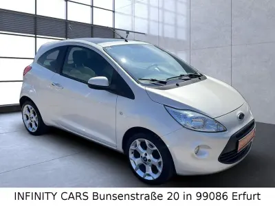 Gebraucht Ford Ka Titanium 69 PS (50 kW) 2011 Weiß Kleinwagen