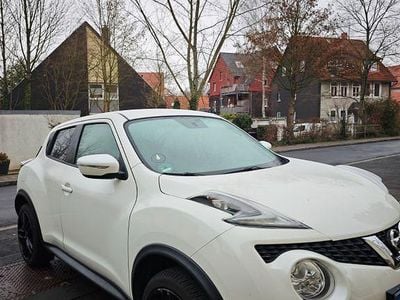 Gebraucht Nissan Juke Acenta 116 PS (85 kW) 2016 Weiß SUV