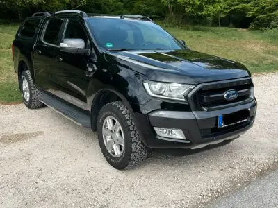 Używany Ford Ranger Wildtrack 200 KM (147 kW) 2017 Czarny Pickup