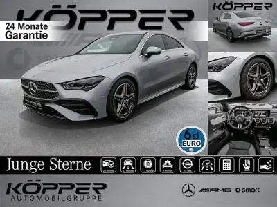 Gebraucht Mercedes CLA200 AMG 150 PS (110 kW) 2024 Hightech silber Coupé