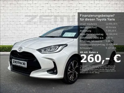 Gebraucht Toyota Yaris Hybrid 116 PS (85 kW) 2025 Weiß Limousine