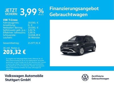 Usata VW T-Cross Life 95 CV (69 kW) 2024 Nero SUV
