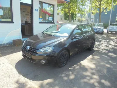 Gebraucht VW Golf VI Highline 122 PS (89 kW) 2009 Schwarz Kleinwagen