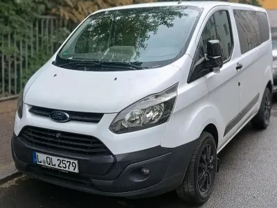Gebraucht Ford Transit Custom 101 PS (74 kW) 2015 Weiß Van / Kleinbus
