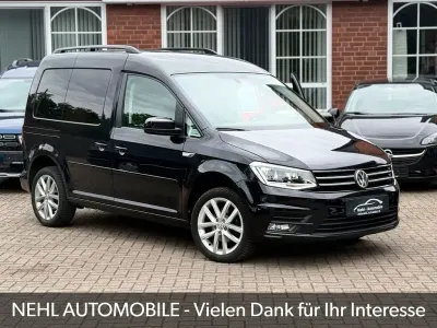 Gebraucht VW Caddy Comfortline 102 PS (75 kW) 2019 Schwarz Van / Kleinbus