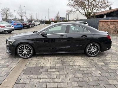 Brugt Mercedes CLA180 AMG line 122 HK (89 kW) 2017 Sort Sedan