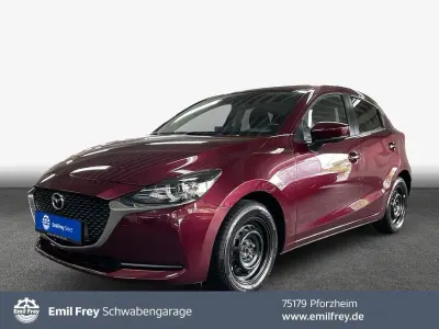 Gebraucht Mazda 2 Exclusive-Line 75 PS (55 kW) 2023 Rot Kleinwagen