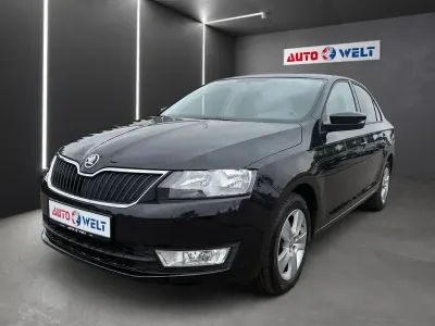 Gebraucht Skoda Rapid 110 PS (80 kW) 2015 Schwarz Kleinwagen