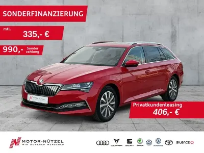 Używany Skoda Superb SportLine 218 KM (160 kW) 2022 Czerwony Kombi