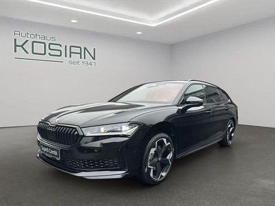 Neu Skoda Superb SportLine 265 PS (194 kW) 2025 Onyxschwarz metallic Kombi