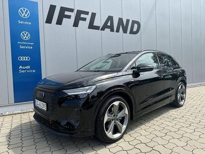 Mythosschwarz metallic Gebraucht 2023 Audi Q4 e-tron S-Line SUV | 36.690 € (Teuer)