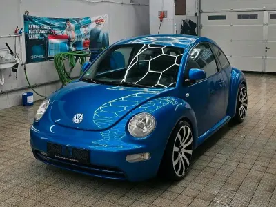 Gebraucht VW New Beetle 100 PS (73 kW) 2000 Blau Kleinwagen