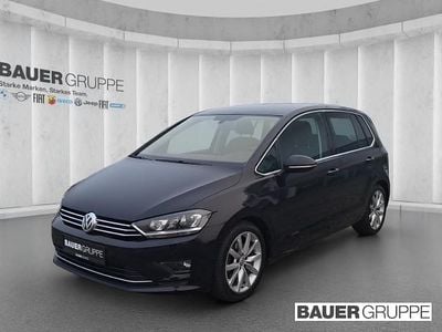 Schwarz Gebraucht 2016 VW Golf Sportsvan Highline Van / Kleinbus | 14.930 € (Fairer Preis)