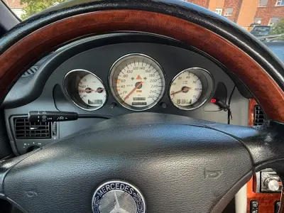 Gebraucht Mercedes SLK230 192 PS (141 kW) 2001 Silber Cabrio