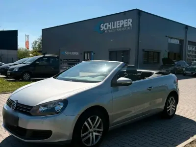 Gebraucht VW Golf Cabriolet 105 PS (77 kW) 2012 Silber Cabrio