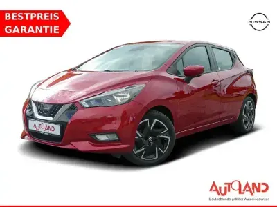 Gebraucht Nissan Micra Acenta 92 PS (67 kW) 2022 Rot Kleinwagen