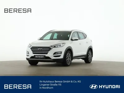 Gebraucht Hyundai Tucson Advantage 177 PS (130 kW) 2020 Weiß SUV