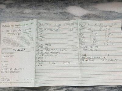 Gebraucht Fiat Panda 2009 Gelb Kleinwagen