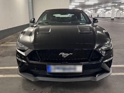 Gebraucht Ford Mustang GT 450 PS (330 kW) 2018 Schwarz Cabrio