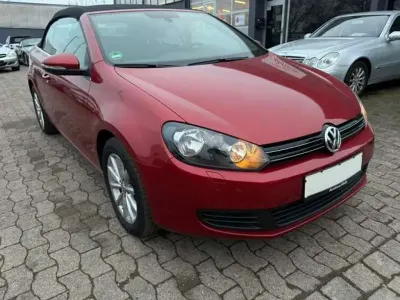 Gebraucht VW Golf Cabriolet 105 PS (77 kW) 2013 Sunset red metallic Cabrio