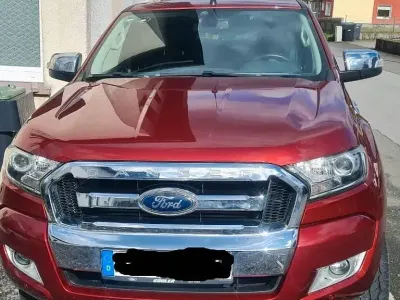 Gebraucht Ford Ranger Limited 160 PS (117 kW) 2019 Rot Pickup