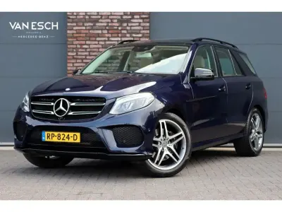 Brugt Mercedes GLE400 AMG line 334 HK (245 kW) 2018 Blå SUV