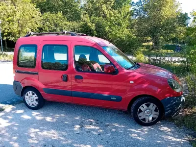 Gebraucht Renault Kangoo 75 PS (55 kW) 2007 Rot Van / Kleinbus