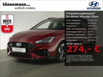 Usata Hyundai i30 N Line 140 CV (102 kW) 2025 Rosso Station wagon