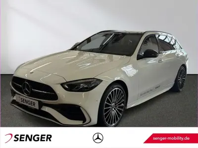 Gebraucht Mercedes C180 AMG 170 PS (125 kW) 2026 Unilack polarweiß Kombi