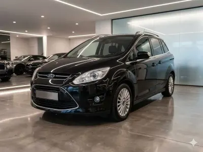 Gebraucht Ford C-MAX SYNC Edition 125 PS (91 kW) 2013 Schwarz Van / Kleinbus