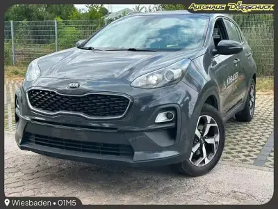 Gebraucht Kia Sportage 136 PS (100 kW) 2021 Grau SUV