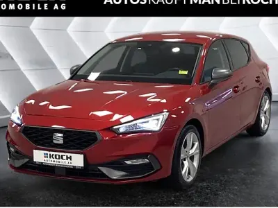 Usata Seat Leon FR 150 CV (110 kW) 2021 Rosso Berlina