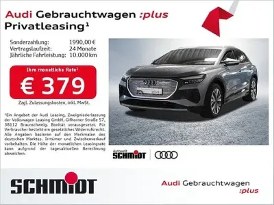 Gebraucht Audi Q4 e-tron S-Line 194 kW (265 PS) 2023 Geysirblau metallic SUV