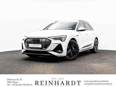 Gebraucht Audi e-tron S-Line 300 kW (408 PS) 2022 Gletscherweiß metallic SUV