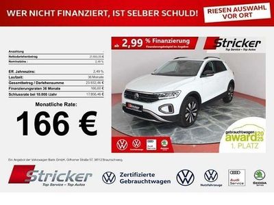 Gebraucht VW T-Roc Goal 116 PS (85 kW) 2025 Weiß SUV