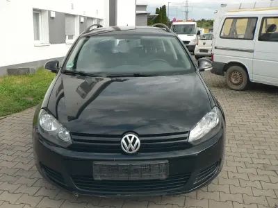 Gebraucht VW Golf VI Trendline 105 PS (77 kW) 2011 Schwarz Kleinwagen